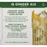 Q Mixers Spectacular Ginger Ale, 7.5 ozCans, 4 ct, thumbnail image 4 of 5