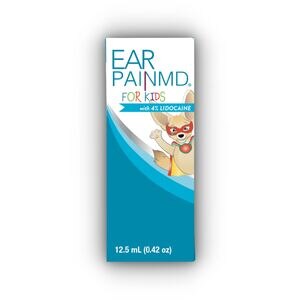 Ear Pain MD - Gotas para el alivio del dolor de oídos, para niños, 0.5 oz