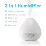 FridaBaby 3-in-1 Humidifier with Diffuser and Nightlight, thumbnail image 2 of 9