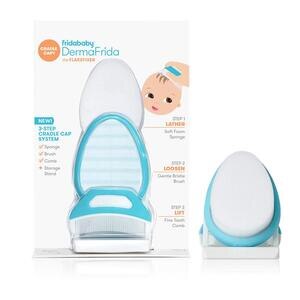  FridaBaby DermaFrida The FlakeFixer The 3-Step Cradle Cap System | For Babies with Seborrheic Dermatitis 