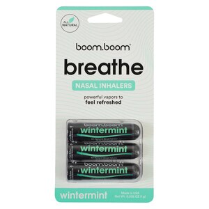 BoomBoom Naturals + Nasal Stick + Wintermint, 3pk , CVS