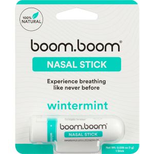 BoomBoom Naturals Nasal Stick, Wintermint