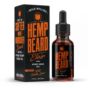 Wild Willies Hemp Beard Elixir, Wild Vanilla Spice, 1 Oz - 0.27 Oz , CVS
