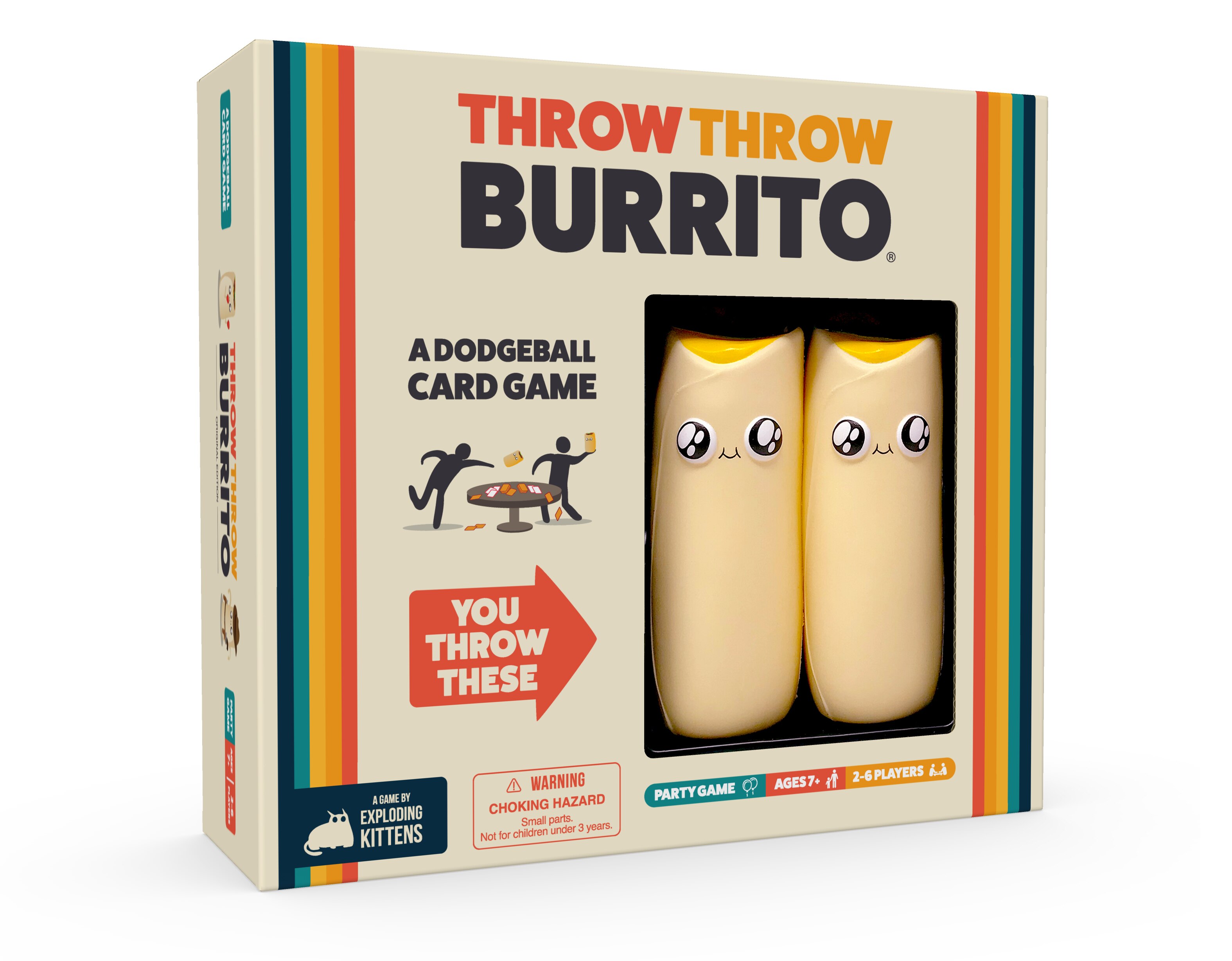 Exploding Kittens Throw Throw Burrito , CVS