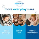WaterWipes Plastic-Free Original Baby Wipes, 99.9% Water Based, Unscented, Sensitive Skin, 28 Count, thumbnail image 3 of 8