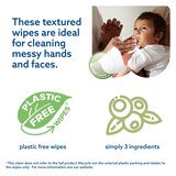 WaterWipes Plastic-Free Textured Clean, Toddler & Baby Wipes, 99.9% Water Based, Sensitive, thumbnail image 5 of 8