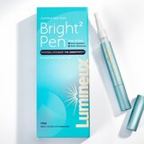Lumineux Bright Pen, Dual Action Stain Repellant + Teeth Whitening Pen, Peroxide-Free, 10-12 Applications, thumbnail image 1 of 11