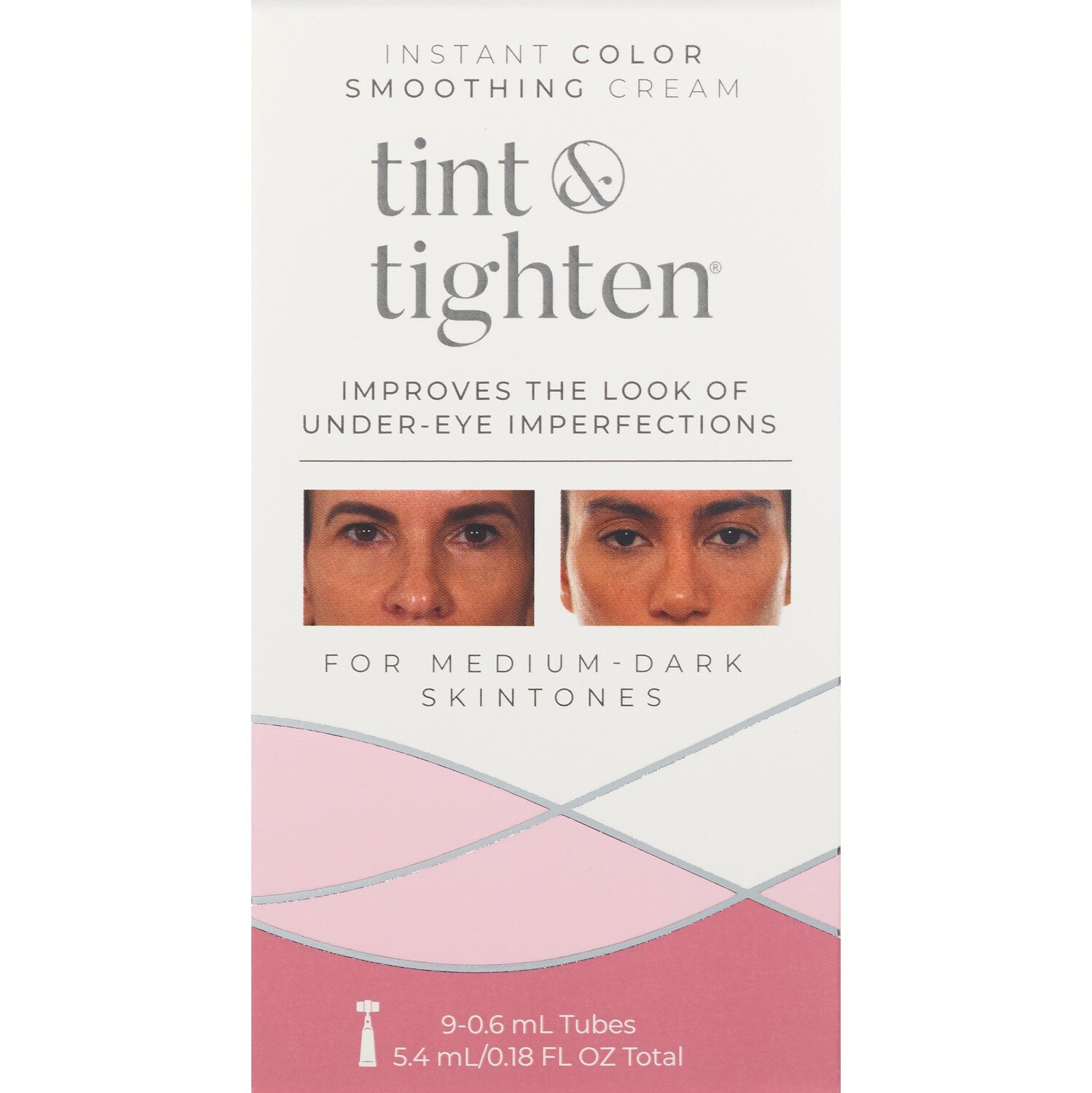 Tint & Tighten Instant Color Soothing Cream, .18 FL OZ, Medium/Dark - 9 Ct , CVS