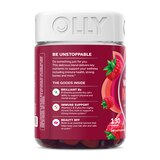 OLLY Women's Multivitamin Gummies, Berry, 130 CT, thumbnail image 5 of 6