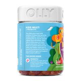OLLY Kid's Multi + Probiotic Gummies, Chewable Vitamin - Berry Punch, thumbnail image 5 of 6