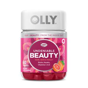 OLLY Undeniable Beauty Vitamin 60 Ct. Hair, Skin, & Nails Health , Beauty From Within , CVS