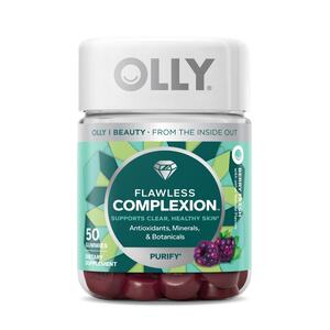 Olly Flawless Complexion Gummy Vitamins, 50CT