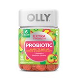 OLLY Extra Strength Probiotic Gummies, 6 Billion CFUs, 2 Probiotic Strains, 50CT, thumbnail image 1 of 5