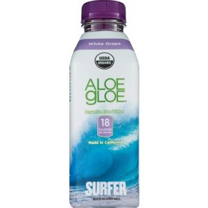 Aloe Gloe Organic Water White Grape 15.2 Oz , CVS