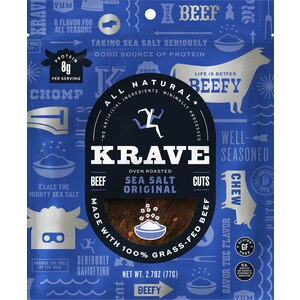 KRAVE Gourmet Beef Cuts, Sea Salt Flavor, 2.7 Oz , CVS