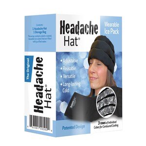 Headache Hat Wearable Ice Pack