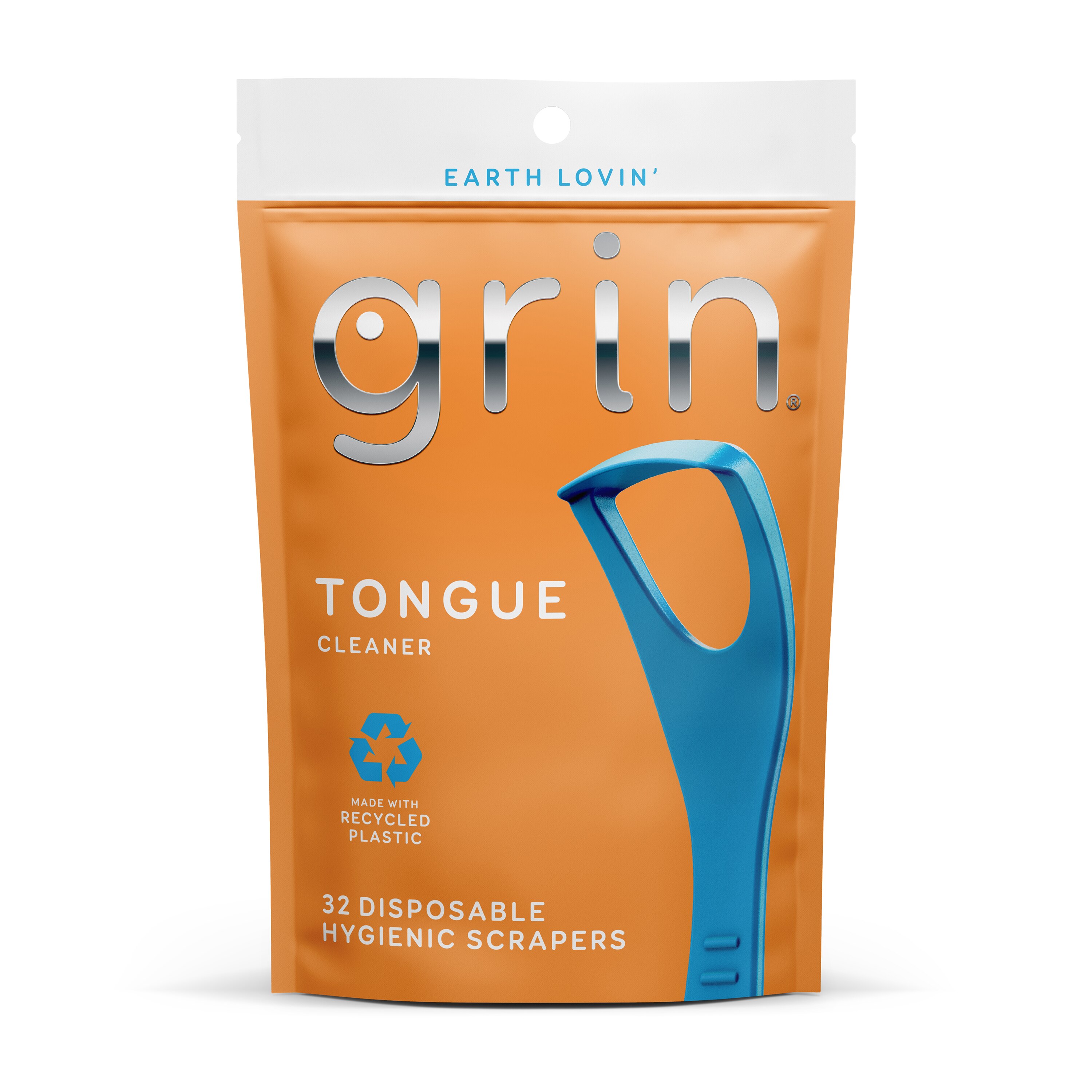 Grin Disposable Tongue Cleaner, 32 Ct , CVS