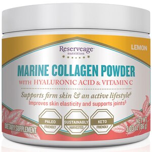 Reserveage Marine Collagen Powder, Lemon, 3.03 OZ