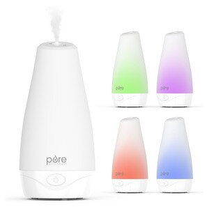 Pure Enrichment PureSpa Essential Oil Diffuser With Color-Changing Light, 100ml Water Tank , CVS