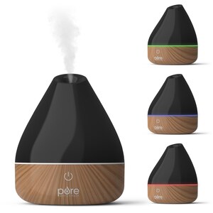 Pure Enrichment PureSpa Natural Aromatherapy Oil Diffuser, Black , CVS