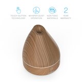 Pure Enrichment PureSpa Natural Aromatherapy Oil Diffuser, Natural, thumbnail image 3 of 8