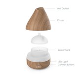 Pure Enrichment PureSpa Natural Aromatherapy Oil Diffuser, Natural, thumbnail image 5 of 8