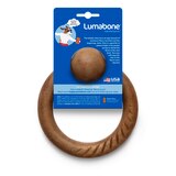 Lumabone Ring-Stuffer Bacon Flavor Dog Chew Toy, Medium, thumbnail image 2 of 3