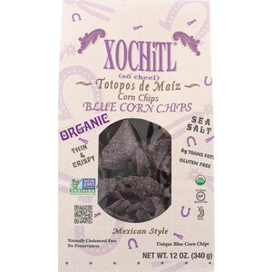 Xochitl Premium Blue Corn Chips, 12 Oz , CVS