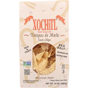 Xochitl Corn Chips with Sea Salt, 12 OZ