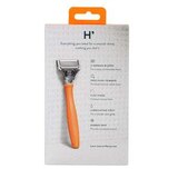 Harry's 5-Blade Razor for Men, 1 Razor Handle + 2 Razor Blade Refills, Bright Orange, thumbnail image 2 of 8