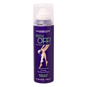  Completely Bare Easy OFF Foaming Hair Removal Spray, 6 OZ 