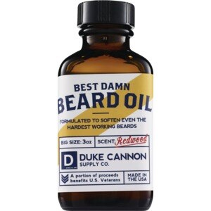 Duke Cannon Best Damn Beard Oil, Redwood, 3 Oz , CVS