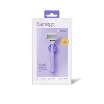 Flamingo Women's 5-blade Razor with Replacement Blade Cartridge