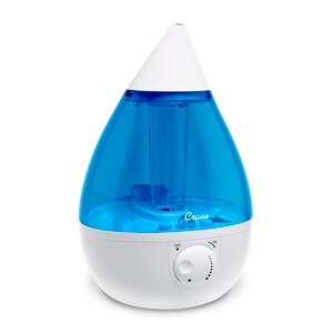 Crane Drop 1 Gallon Ultrasonic Cool Mist Humidifier - Blue/White , CVS