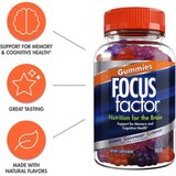 Focus Factor Nutrition for the Brain Gummies, 60 CT, thumbnail image 3 of 5