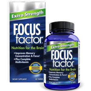Focus Factor Extra Strength Nutrition For The Brain Plus Multivitamin Tablets, 60 Ct , CVS