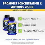 Focus Factor Nutrition for the Brain & Eyes Plus Multivitamin Tablets, 60 CT, thumbnail image 2 of 9