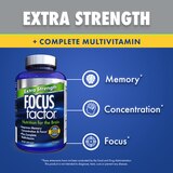Focus Factor Extra Strength Nutrition for the Brain Plus Multivitamin Tablets, thumbnail image 2 of 9