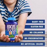 Focus Factor Kids Extra Strength Daily Chewable Vitamins for Kids, Berry Blast, 120 CT, thumbnail image 2 of 6