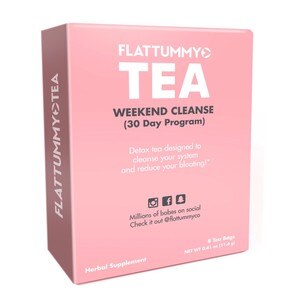 Flat Tummy Tea Weekend Cleanse (programa de 30 días), 8 u.