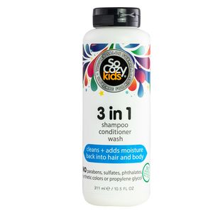 SoCozy 3 in 1 Shampoo + Conditioner + Wash, 10.5 OZ