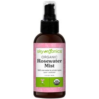Sky Organics Rosewater Facial Mist Hydrating Toner, 4 OZ