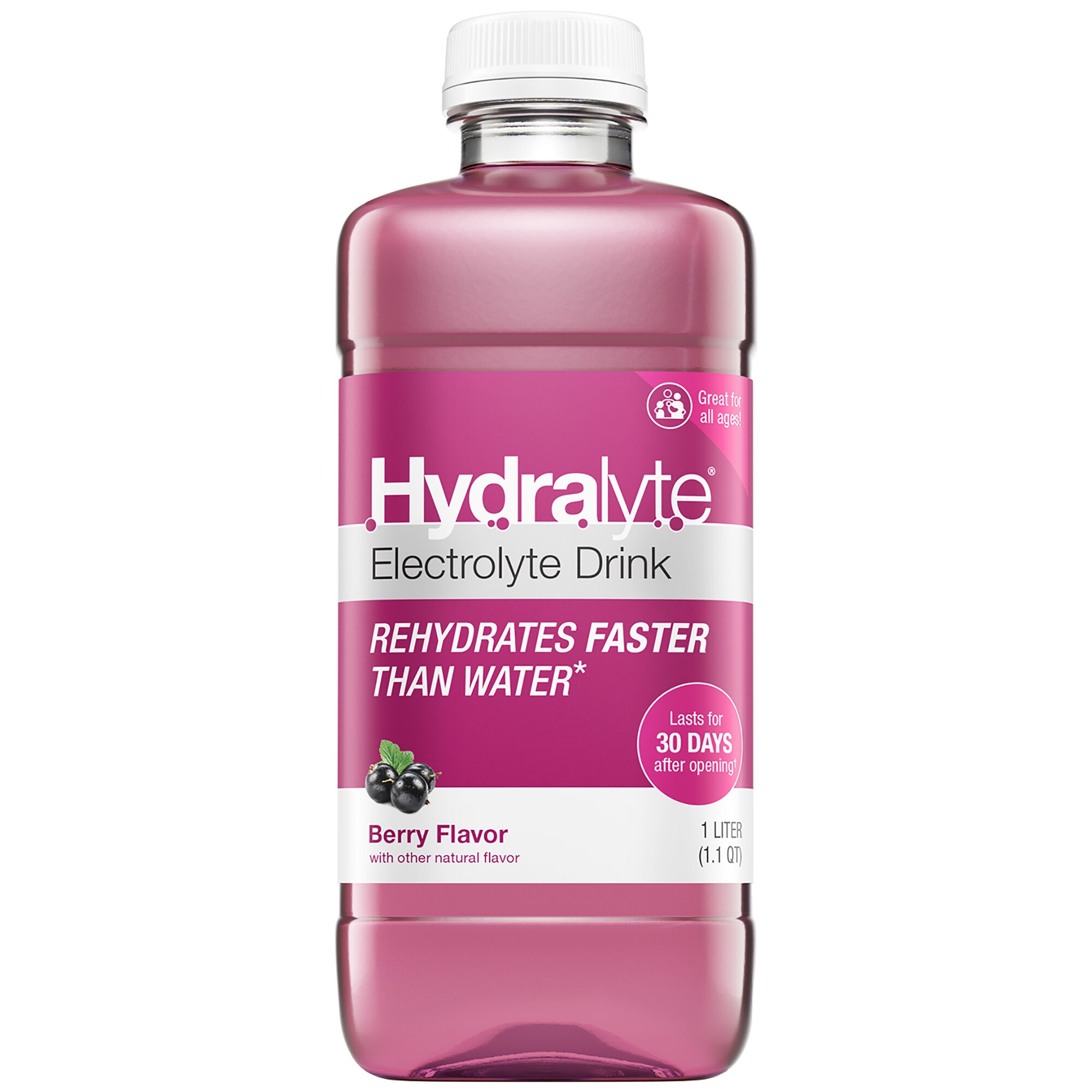 Hydralyte Berry Liquid, 35.2 Oz - 33.8 Oz , CVS