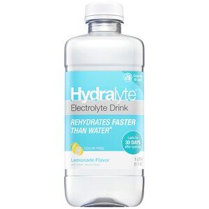 Hydralyte Lemonade Oral Rehydralytion Solution, Ready to Drink, 1 Liter