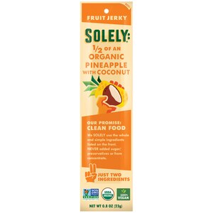 Solely Pineapple With Coconut Fruit Jerky, 0.8 Oz , CVS