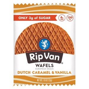 Rip Van Wafels European Snack Stroopwafel, 1.16 OZ