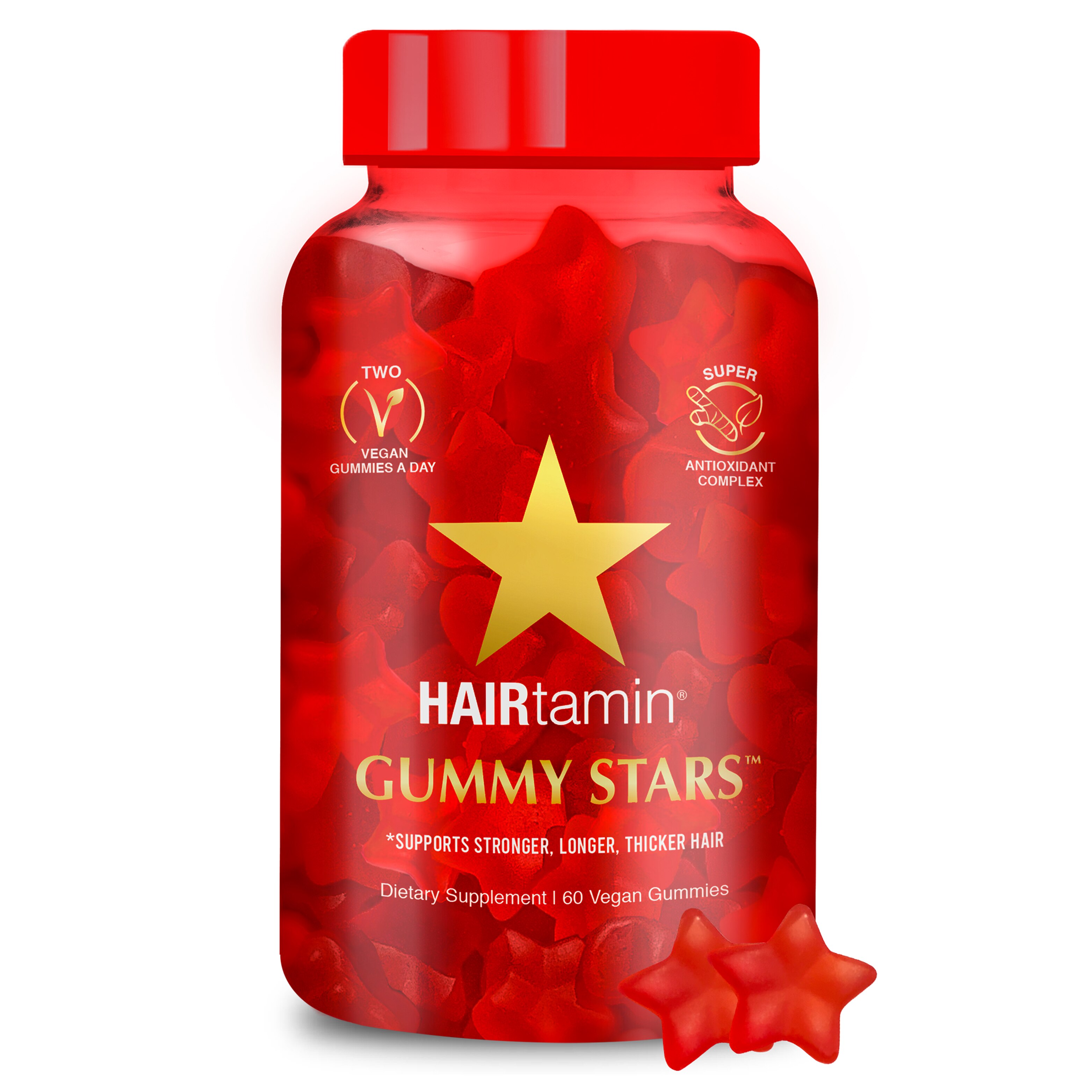 HAIRtamin, Gummy Stars, 60 Ct , CVS