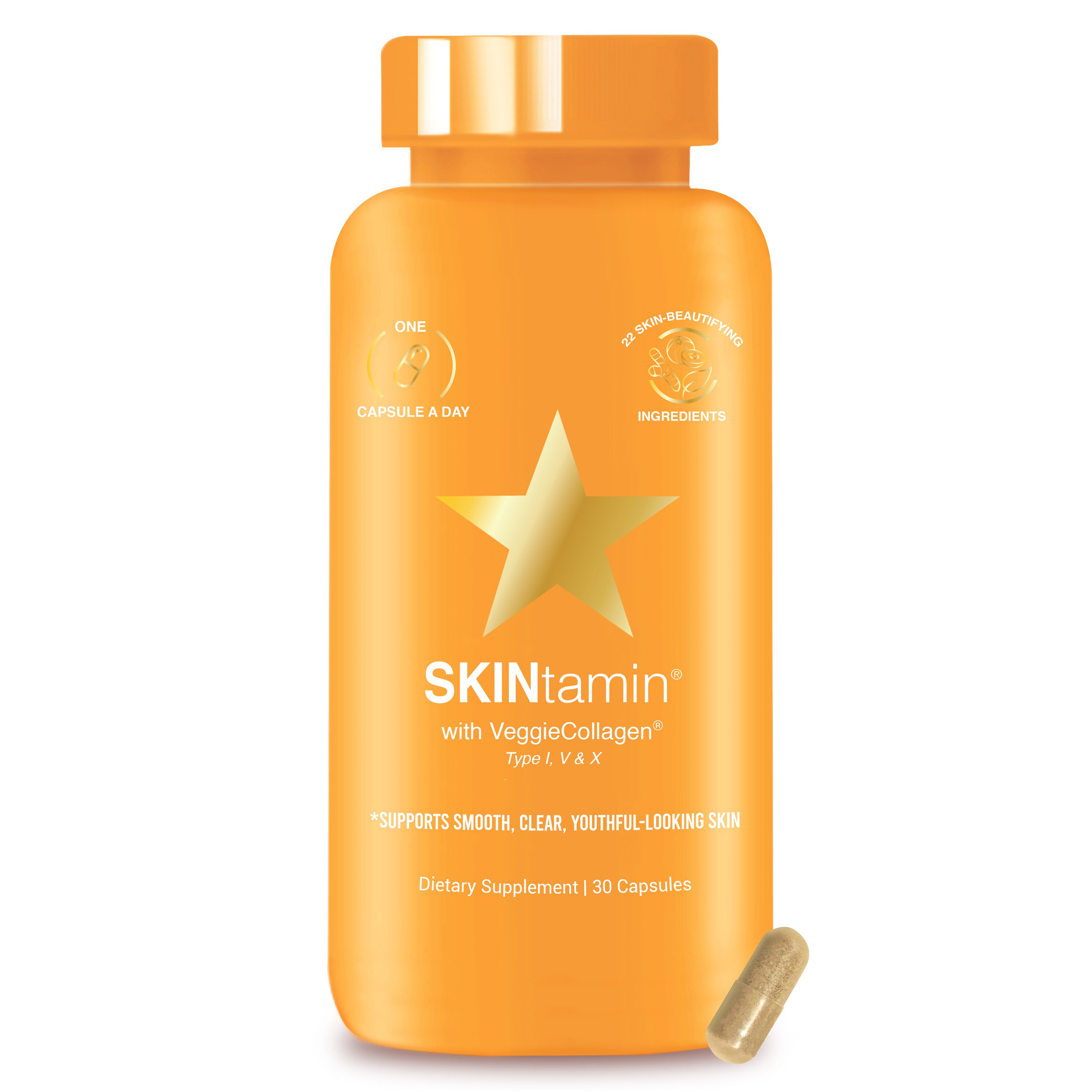 HAIRtamin SKINtamin Collagen Supplements, 30 Ct , CVS