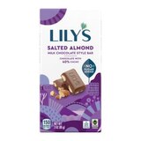 Lily's, Salted Almond Milk Chocolate Style No Sugar Added Sweets, 3 Oz, thumbnail image 1 of 8