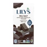 Lily's Salted Almond Stevia Extra Dark Chocolate Bar, 2.8 oz, thumbnail image 1 of 7